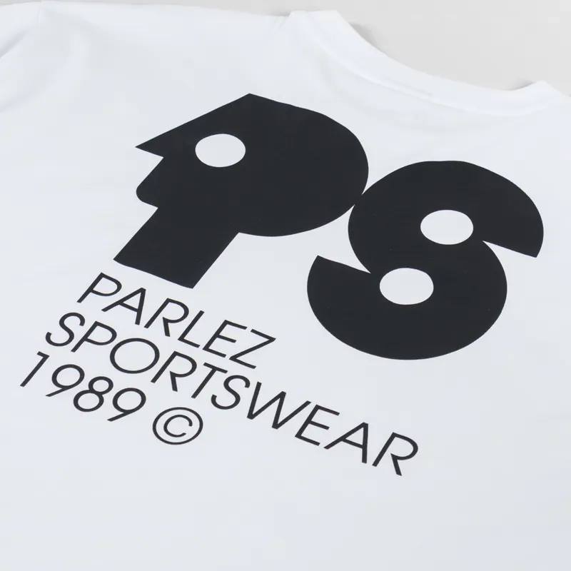 Parlez Broadcast Oversized T Shirt White-4