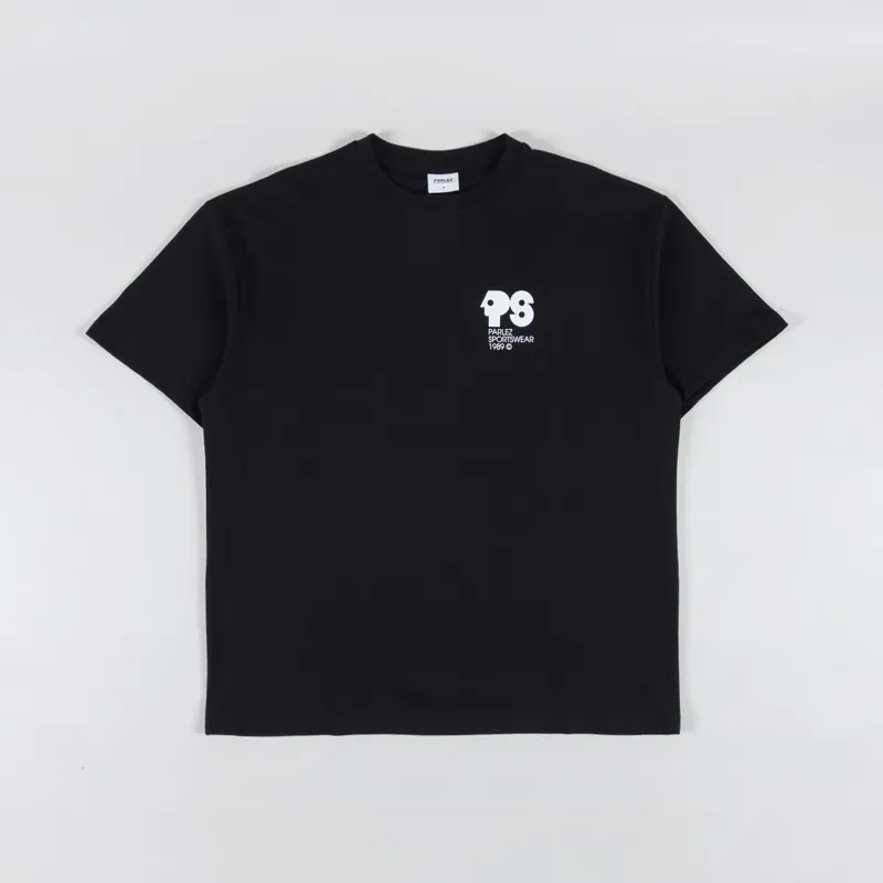 Parlez Broadcast Oversized T Shirt Black-1