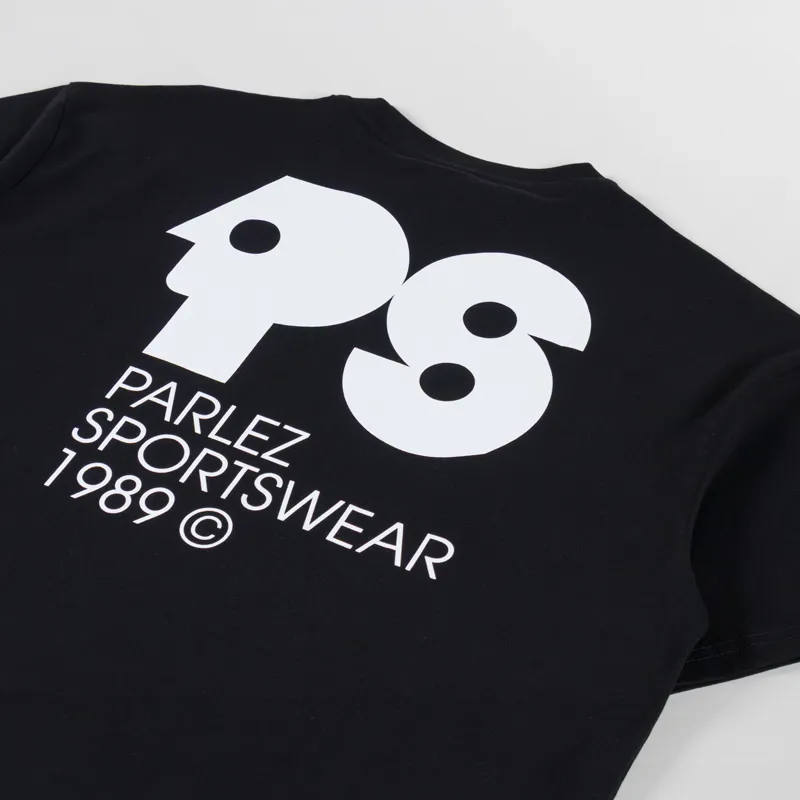 Parlez Broadcast Oversized T Shirt Black-2