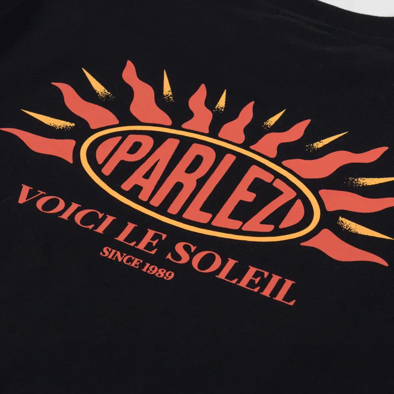 Parlez Soleil T Shirt Black-4