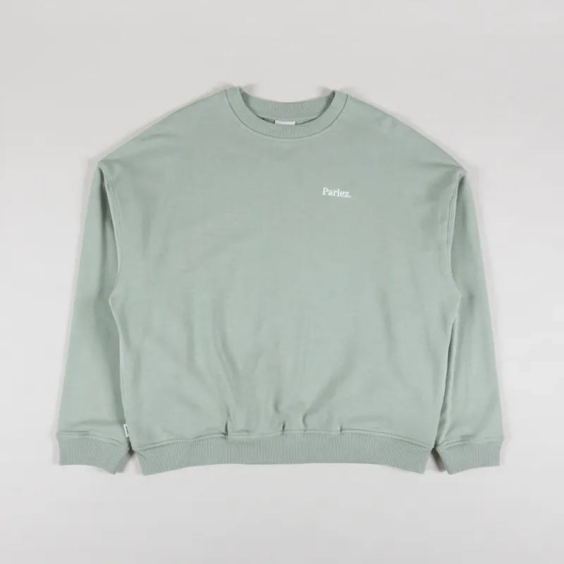 Parlez Vernon Oversized Crew Sea Mist