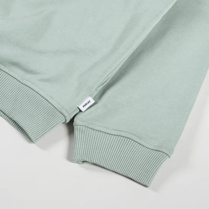 Parlez Vernon Oversized Crew Sea Mist-7