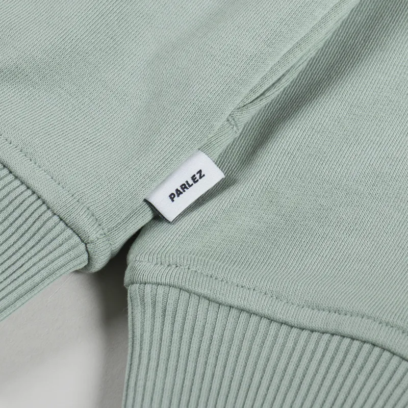 Parlez Vernon Oversized Crew Sea Mist-5