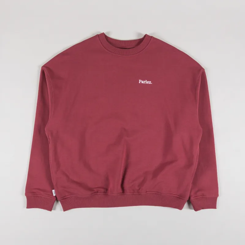 Parlez Vernon Oversized Crew Dusty Coral