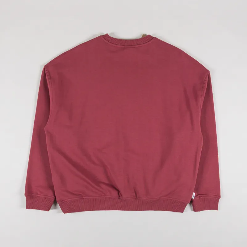 Parlez Vernon Oversized Crew Dusty Coral-1