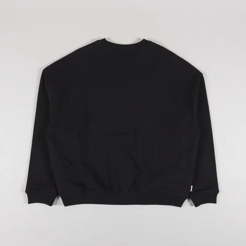 Parlez Vernon Oversized Crew Black-1