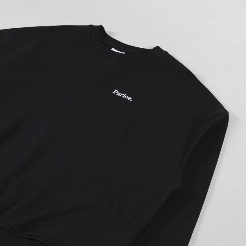Parlez Vernon Oversized Crew Black-2