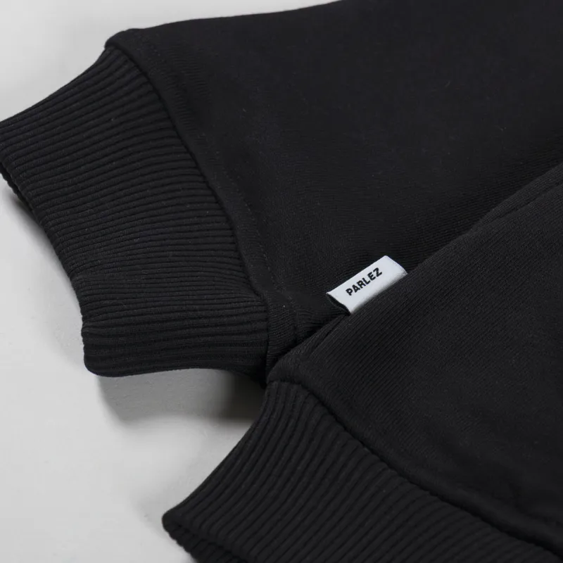 Parlez Vernon Oversized Crew Black-8