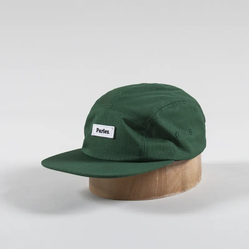 Parlez Cover 5 Panel Hat Kelp Green