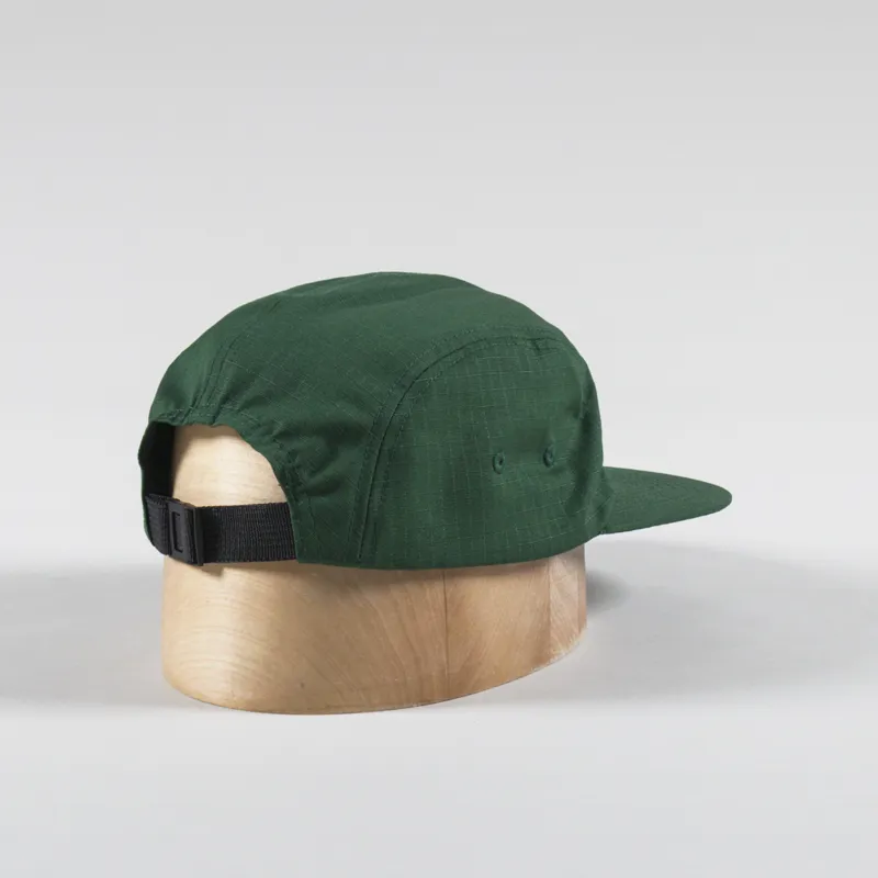 Parlez Cover 5 Panel Hat Kelp Green-1