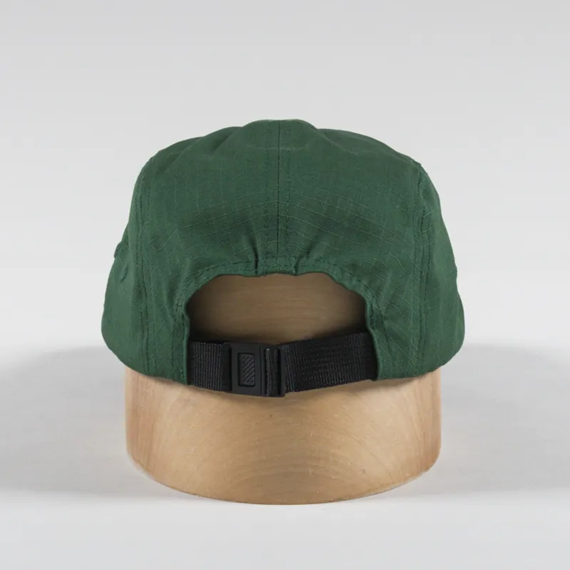 Parlez Cover 5 Panel Hat Kelp Green-3