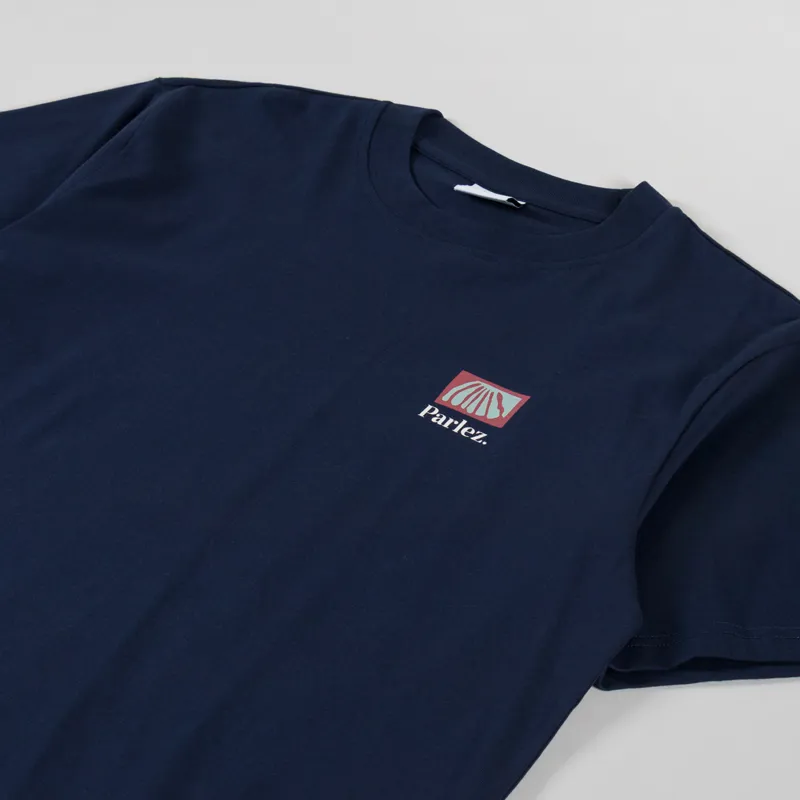 Parlez Stallo T Shirt Midnight-3