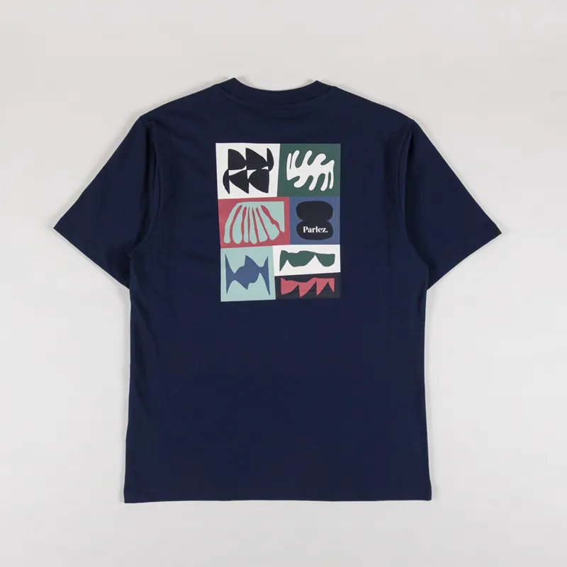 Parlez Stallo T Shirt Midnight