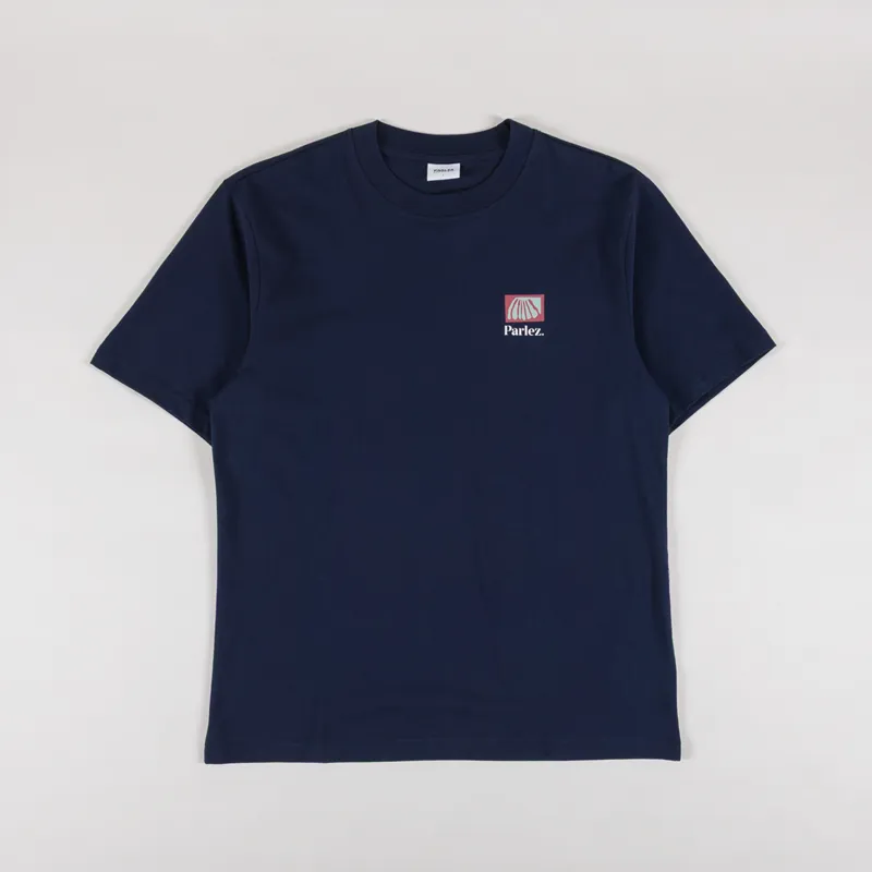 Parlez Stallo T Shirt Midnight-1