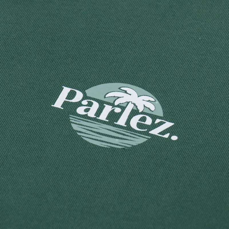 Parlez Boca T Shirt Kelp Green-5