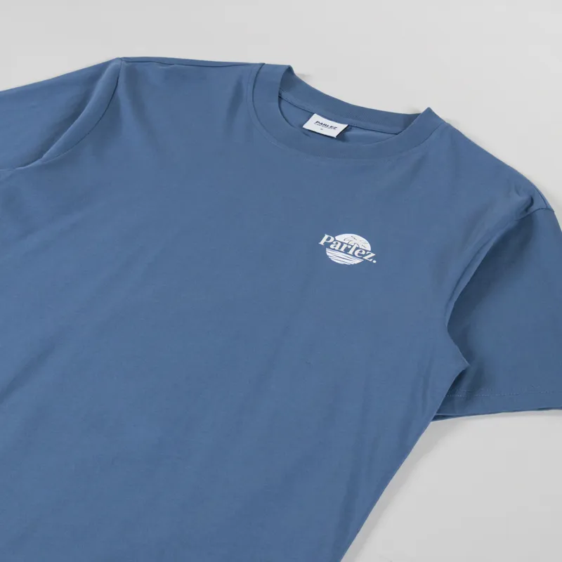 Parlez Boca T Shirt China Blue-3