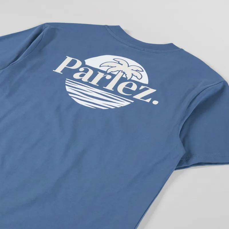 Parlez Boca T Shirt China Blue-2