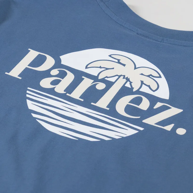 Parlez Boca T Shirt China Blue-4