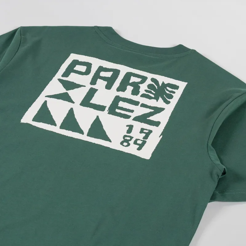 Parlez Maran T Shirt Kelp Green-2