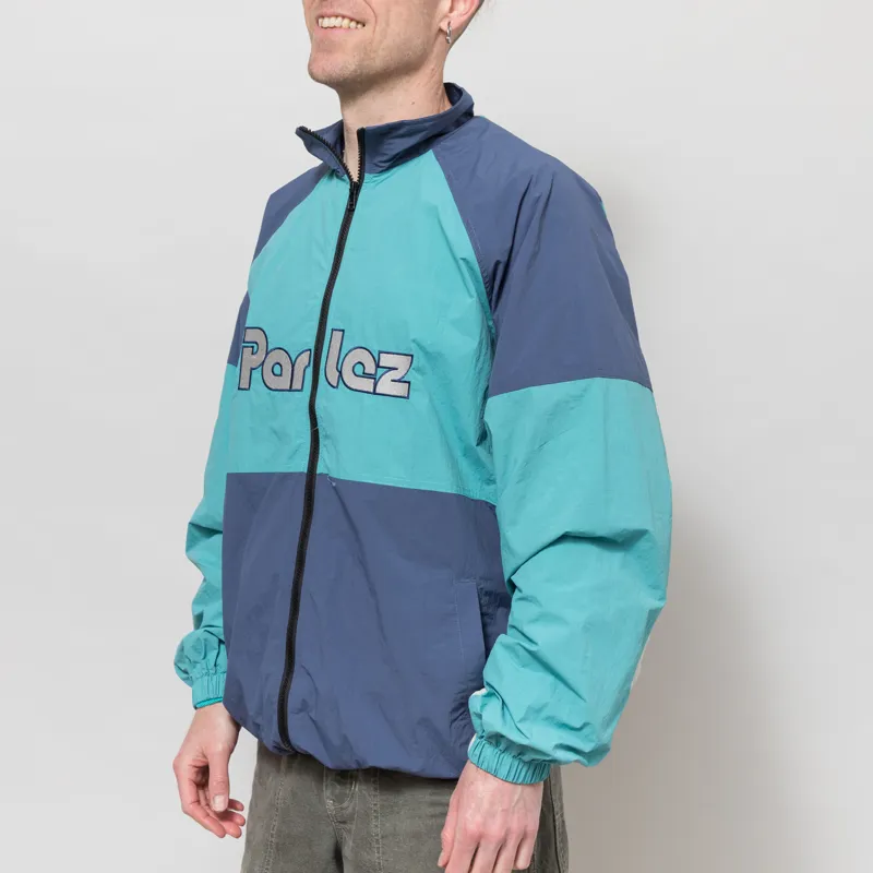 Parlez Rail Track Jacket Leaf-1