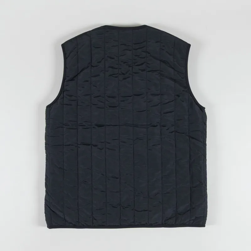 Parlez Rotate Reversible Fleece Gilet Black-2