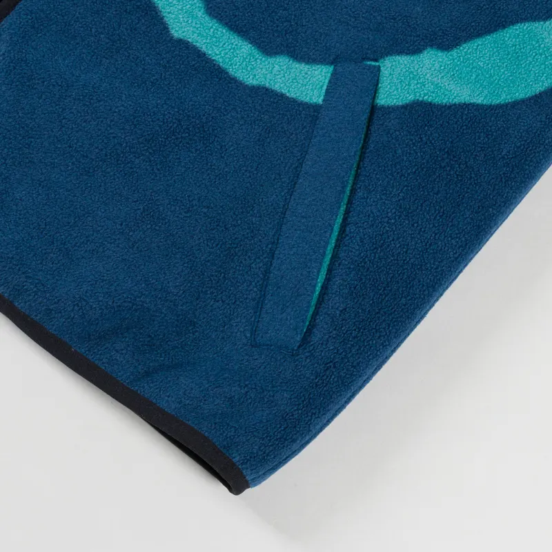 Parlez Rotate Reversible Fleece Gilet Black-11