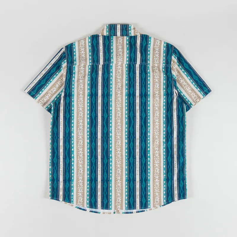 Parlez Nevada Shirt Lagoon-1