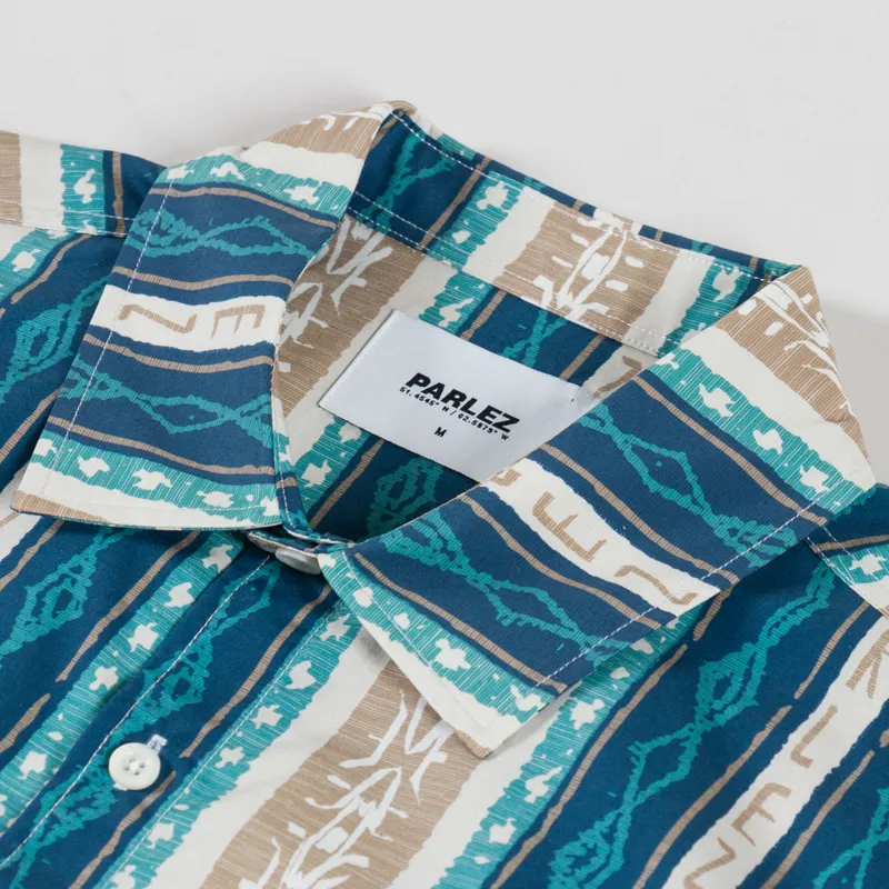 Parlez Nevada Shirt Lagoon-4