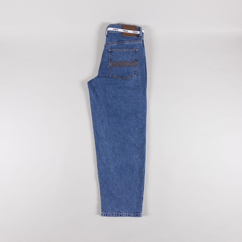 Parlez Indy Denim Jeans Mid Indigo Wash-2