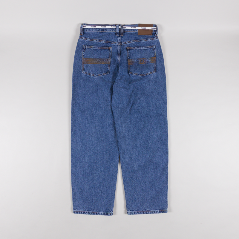 Parlez Indy Denim Jeans Mid Indigo Wash-1