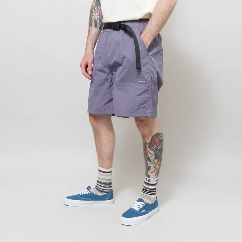 Parlez Cliff Shorts Purple Haze-1