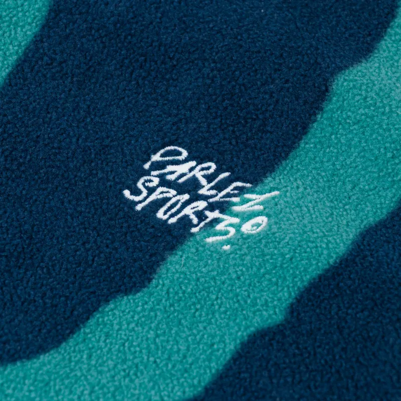 Parlez Chevy Quarter Zip Fleece Lagoon-5