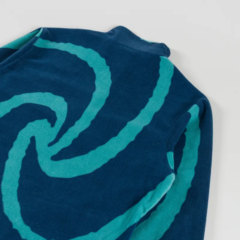 Parlez Chevy Quarter Zip Fleece Lagoon-3