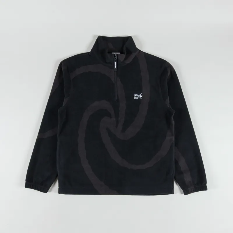 Parlez Chevy Quarter Zip Fleece Mellow Black