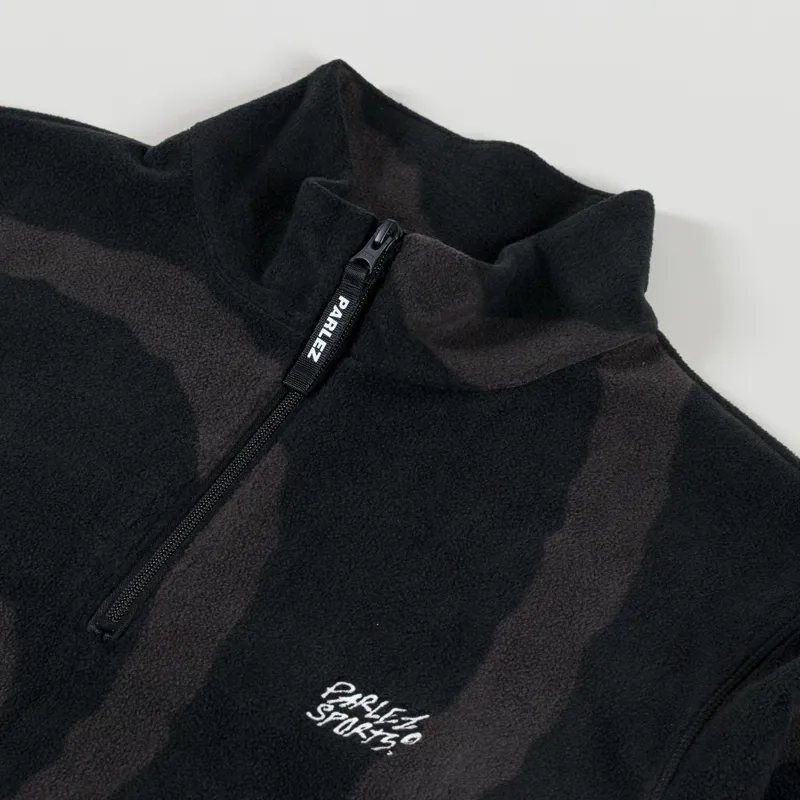 Parlez Chevy Quarter Zip Fleece Mellow Black-4