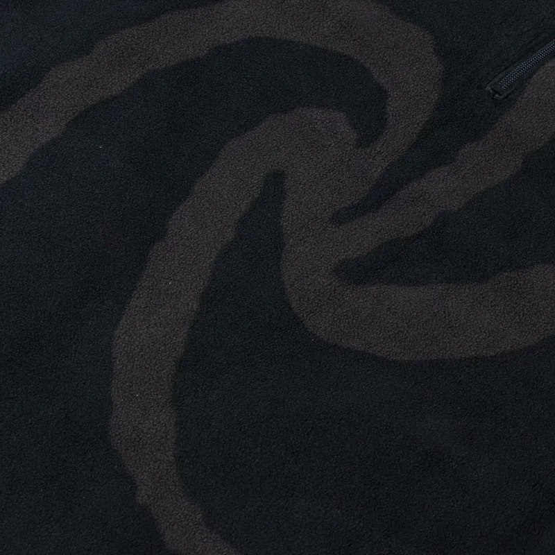 Parlez Chevy Quarter Zip Fleece Mellow Black-5