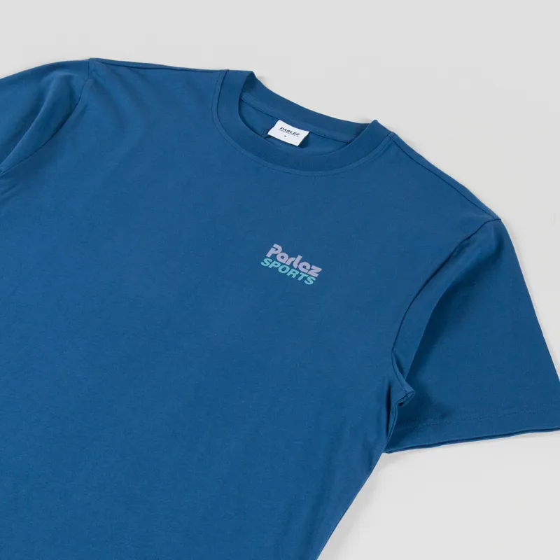 Parlez Burbank T Shirt Lagoon-3