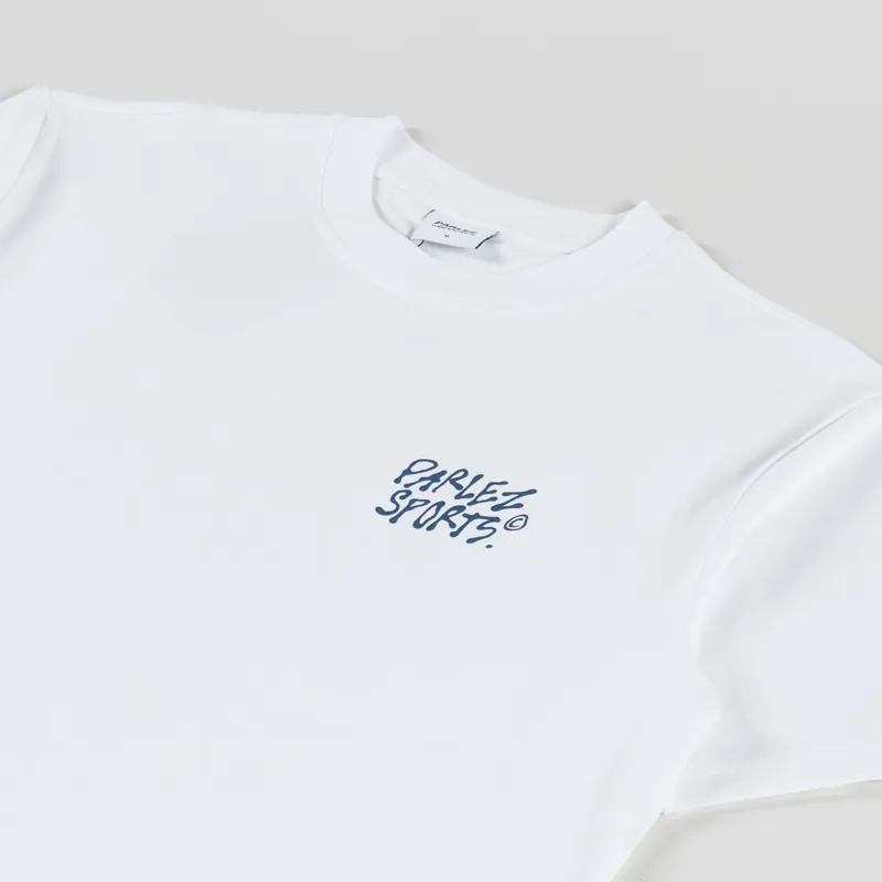 Parlez Flow T Shirt White-3