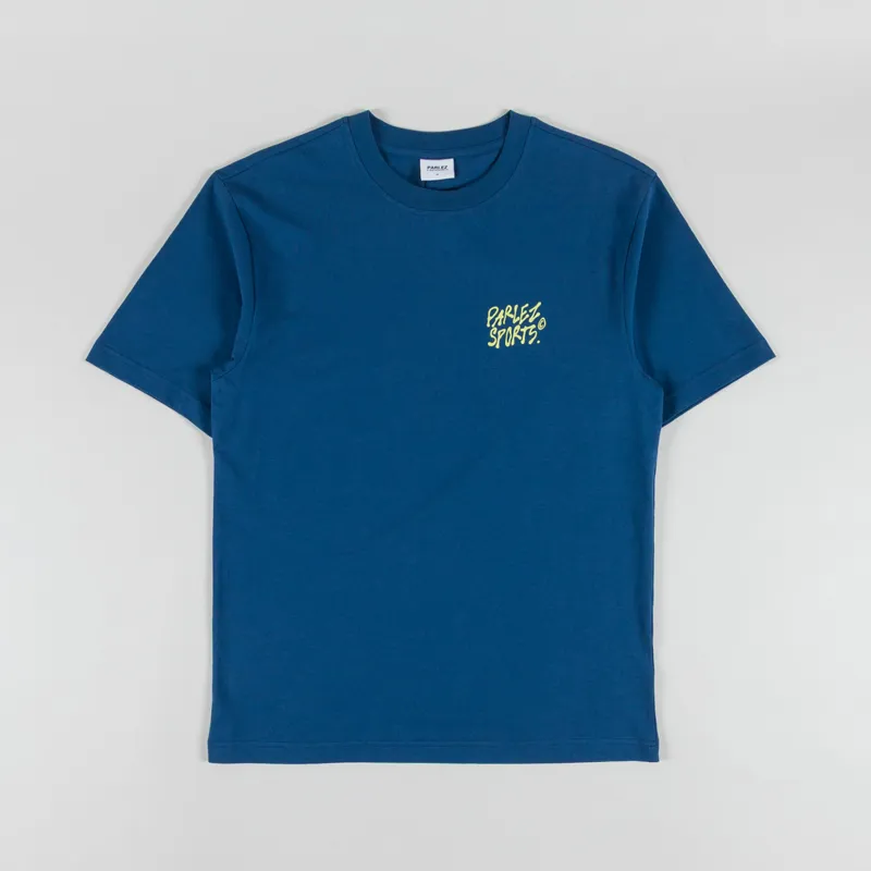 Parlez Flow T Shirt Lagoon-1