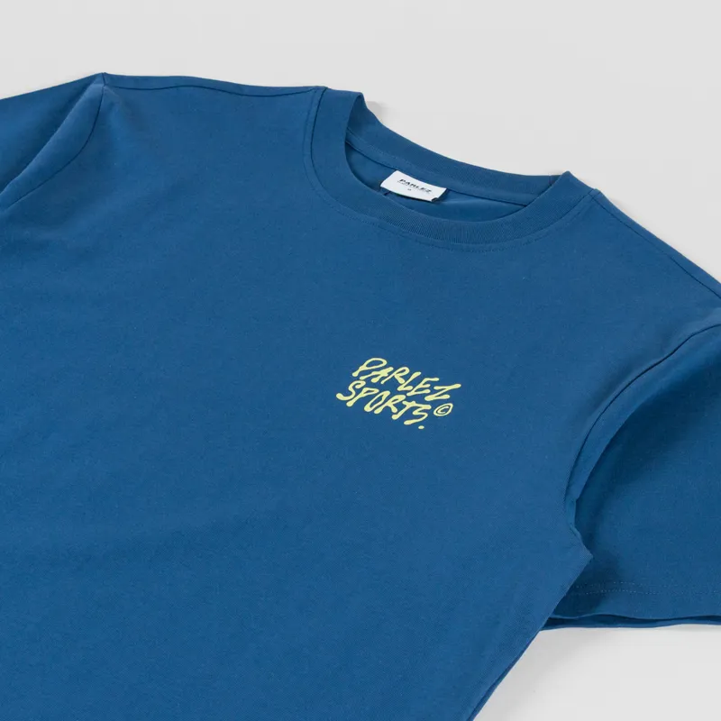 Parlez Flow T Shirt Lagoon-3