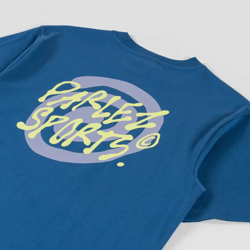 Parlez Flow T Shirt Lagoon-2