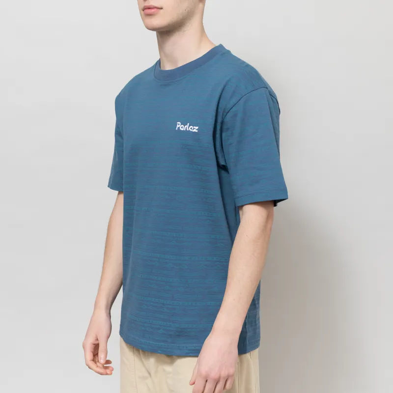 Parlez Monica T Shirt Lagoon-1