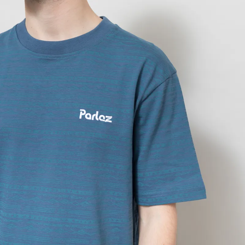 Parlez Monica T Shirt Lagoon-3