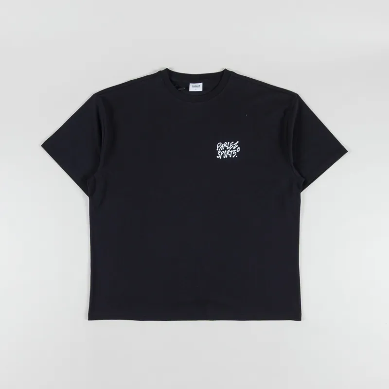 Parlez Reach Oversized T Shirt Black-1