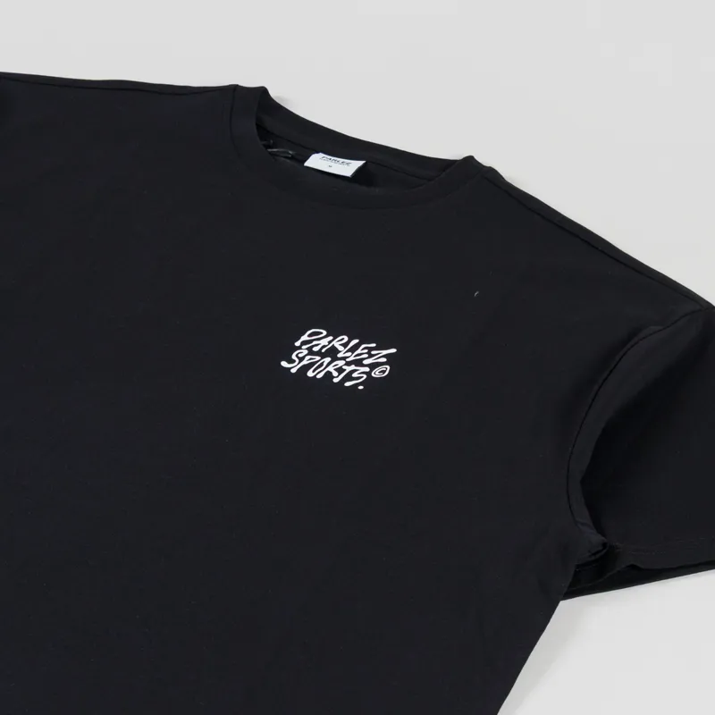 Parlez Reach Oversized T Shirt Black-3