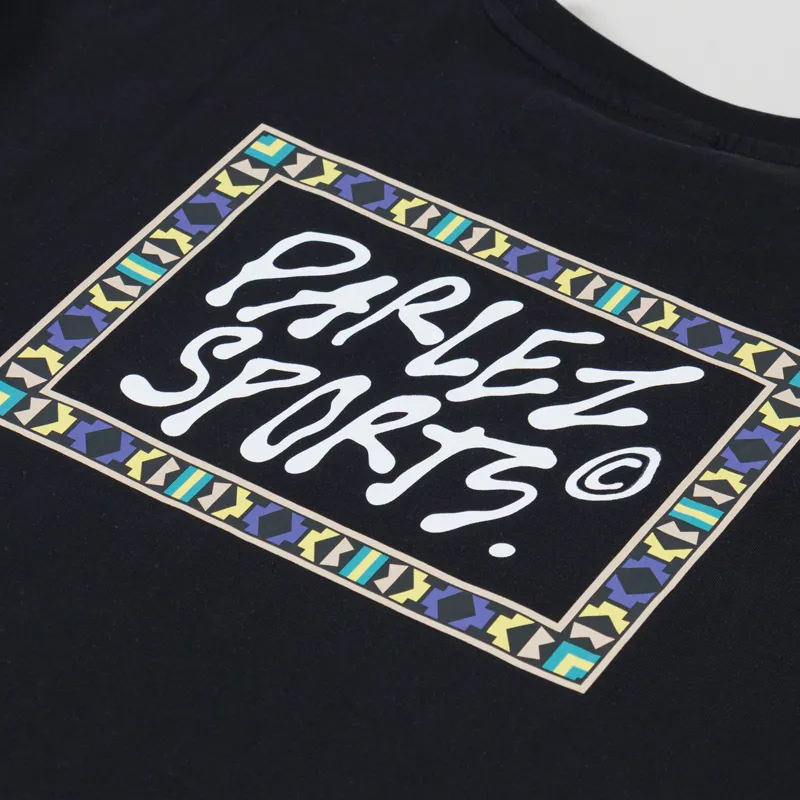 Parlez Reach Oversized T Shirt Black-4