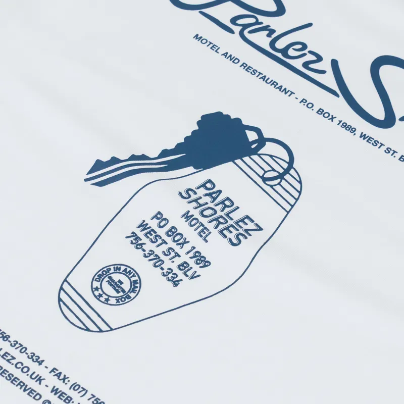 Parlez Vacancy T Shirt White-4