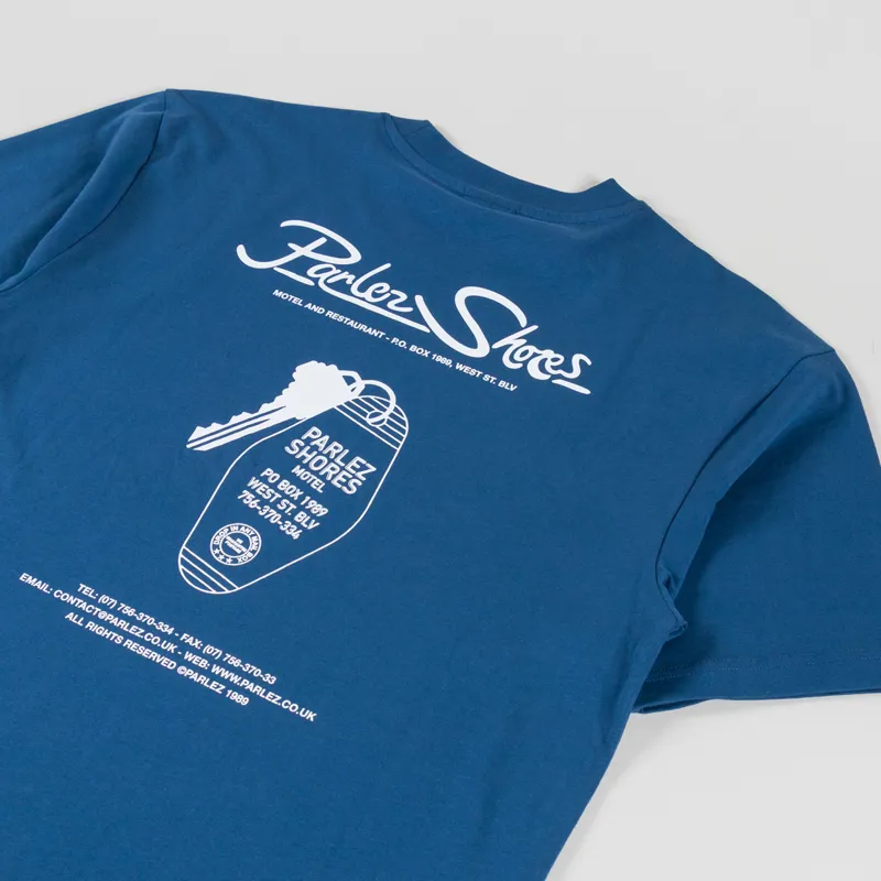 Parlez Vacancy T Shirt Lagoon-2