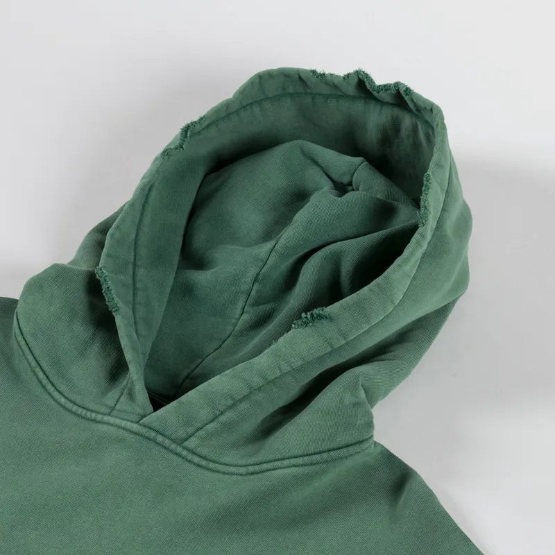 Goodies Sportive Premium Boxy Hoodie Washed Green-4