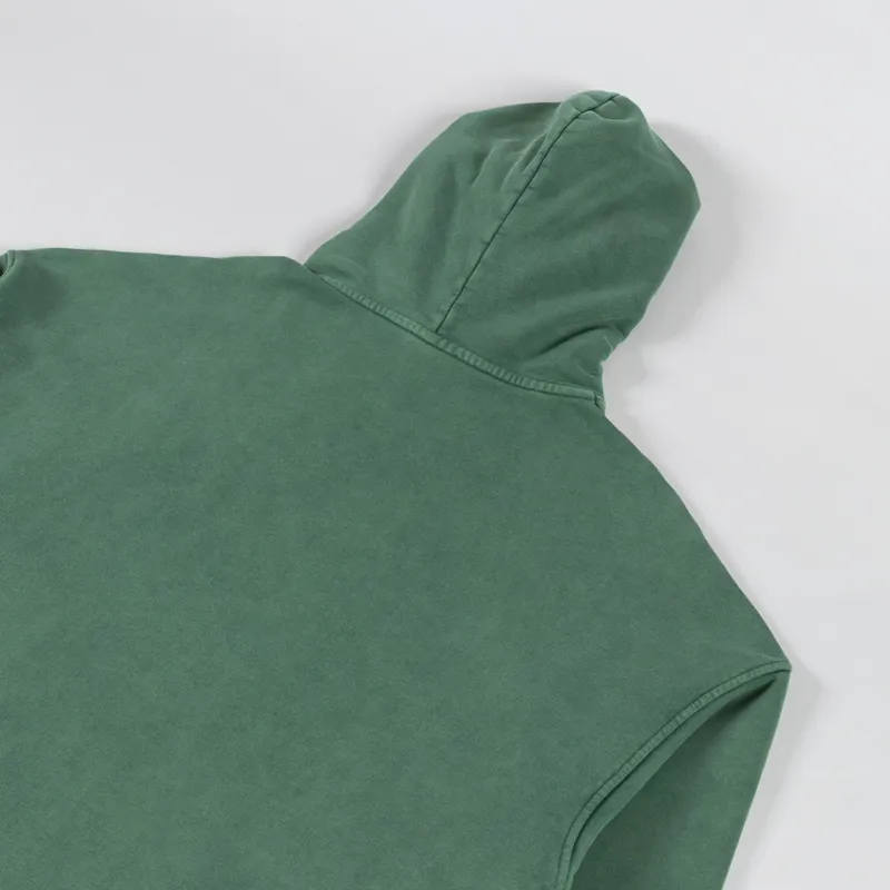 Goodies Sportive Premium Boxy Hoodie Washed Green-3